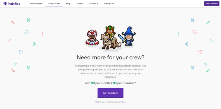 Habitica Pricing