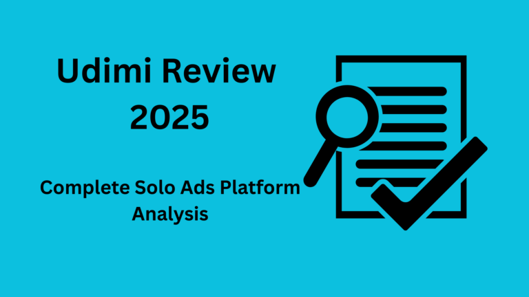 Udimi Review 2025: Complete Solo Ads Platform Analysis